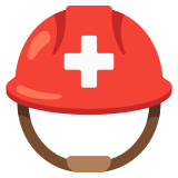 Rescue worker’s helmet - Noto Color Emoji