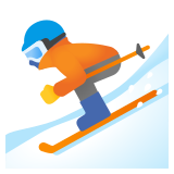 Skier - Noto Color Emoji