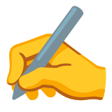 Writing hand - Noto Color Emoji
