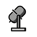 Studio microphone - OpenMoji
