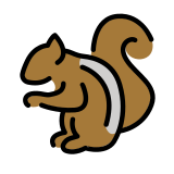 Chipmunk - OpenMoji