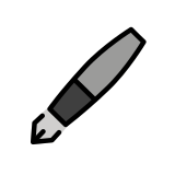 Fountain pen - OpenMoji