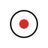 Record button - OpenMoji