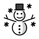 Snowman - OpenMoji