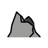 Mountain - OpenMoji