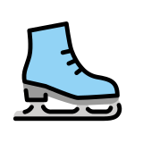 Ice skate - OpenMoji