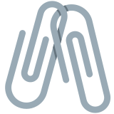 Linked paperclips - Twitter / X