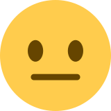 Neutral face - Twitter / X
