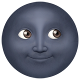 New moon face Emoji