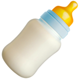 Baby bottle emoji