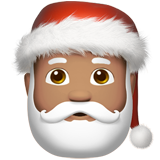 Santa Claus: medium skin tone