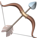 Bow and arrow emoji
