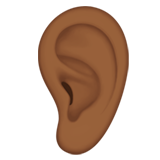 ear: medium-dark skin tone