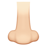 nose: light skin tone