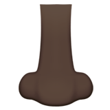 nose: dark skin tone