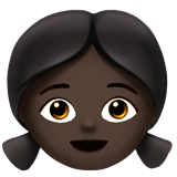 girl: dark skin tone