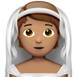 person with veil: medium skin tone
