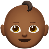 baby: medium-dark skin tone
