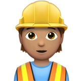 construction worker: medium skin tone