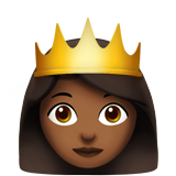princess: medium-dark skin tone