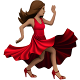 woman dancing: medium skin tone