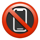 No mobile phones
