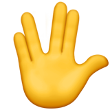 Spock emoji Whatsapp