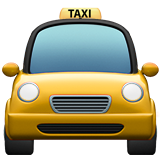 Taxi front view