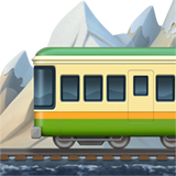 Train through mountains Whatsapp
