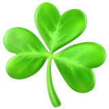 Shamrock emoji