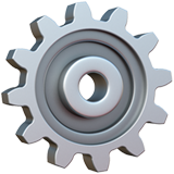 Gear Emoji