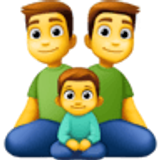 Family: man, man, boy - Facebook