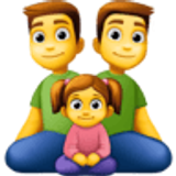 Family: man, man, girl - Facebook