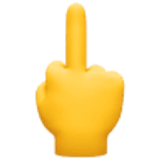 Middle finger - Facebook