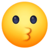 Kissing face - Facebook