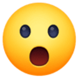 Face with open mouth - Facebook