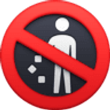 No littering - Facebook