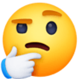 Thinking face - Facebook