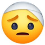 Face with head-bandage - Facebook