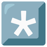 Keycap: * - Noto Color Emoji