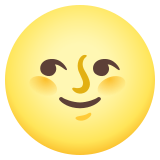 Full moon face - Noto Color Emoji
