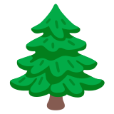 Evergreen tree - Noto Color Emoji