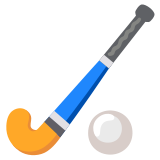 Field hockey - Noto Color Emoji