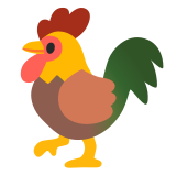 Rooster - Noto Color Emoji