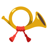 Postal horn - Noto Color Emoji