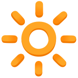 Bright button - Noto Color Emoji