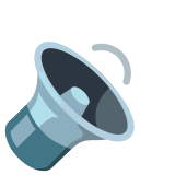 Speaker medium volume - Noto Color Emoji