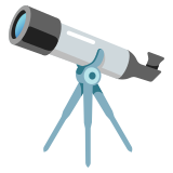 Telescope - Noto Color Emoji