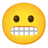 Grimacing face - Noto Color Emoji