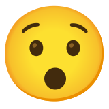 Hushed face - Noto Color Emoji